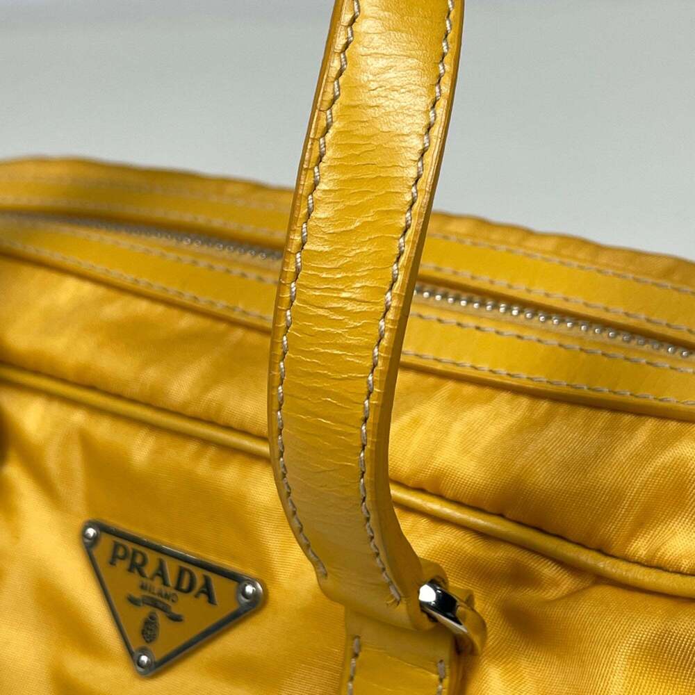 PRADA Yellow Shoulder Bag - Picture 5 of 6